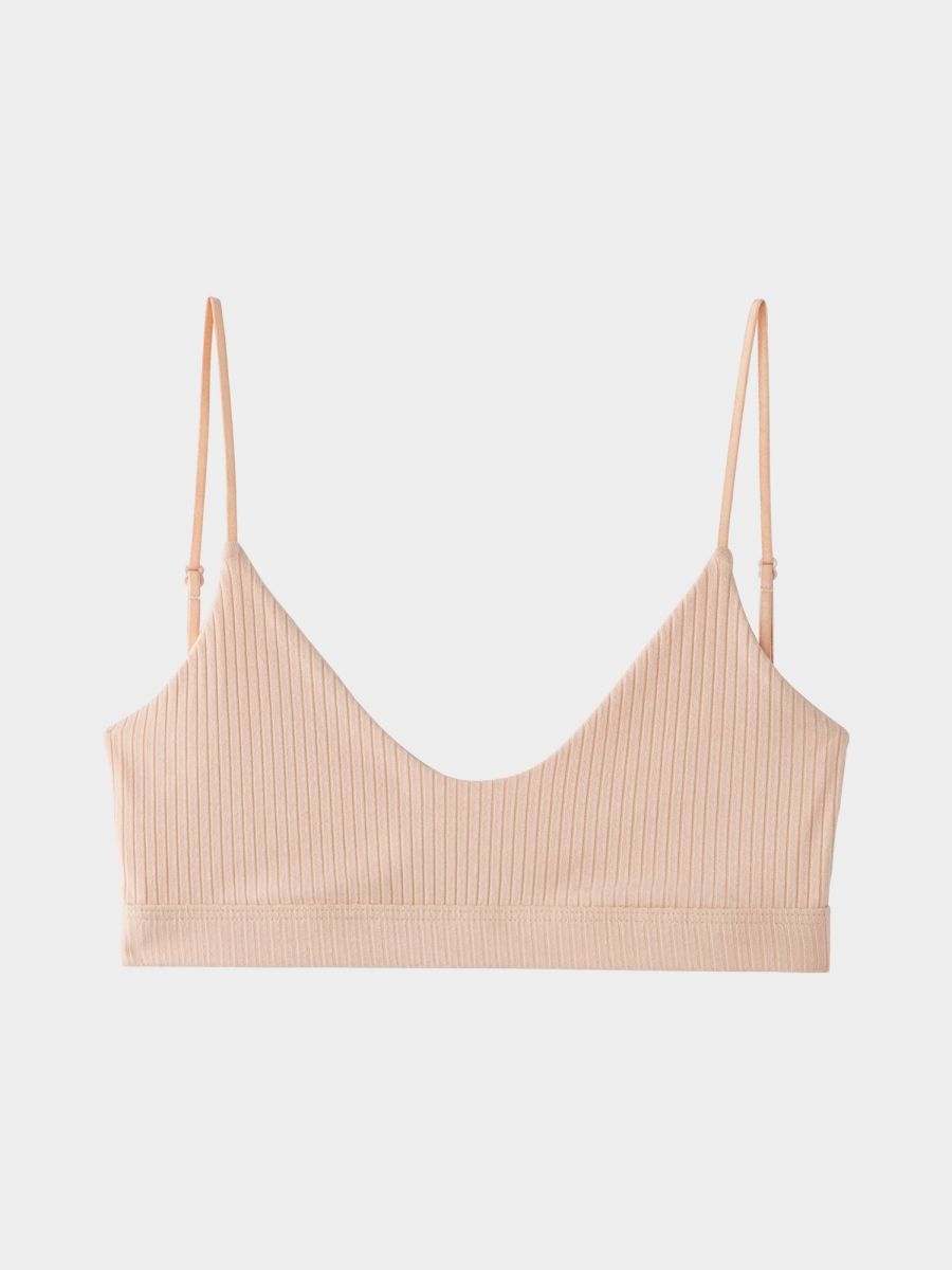 Soft Ribbed Bra