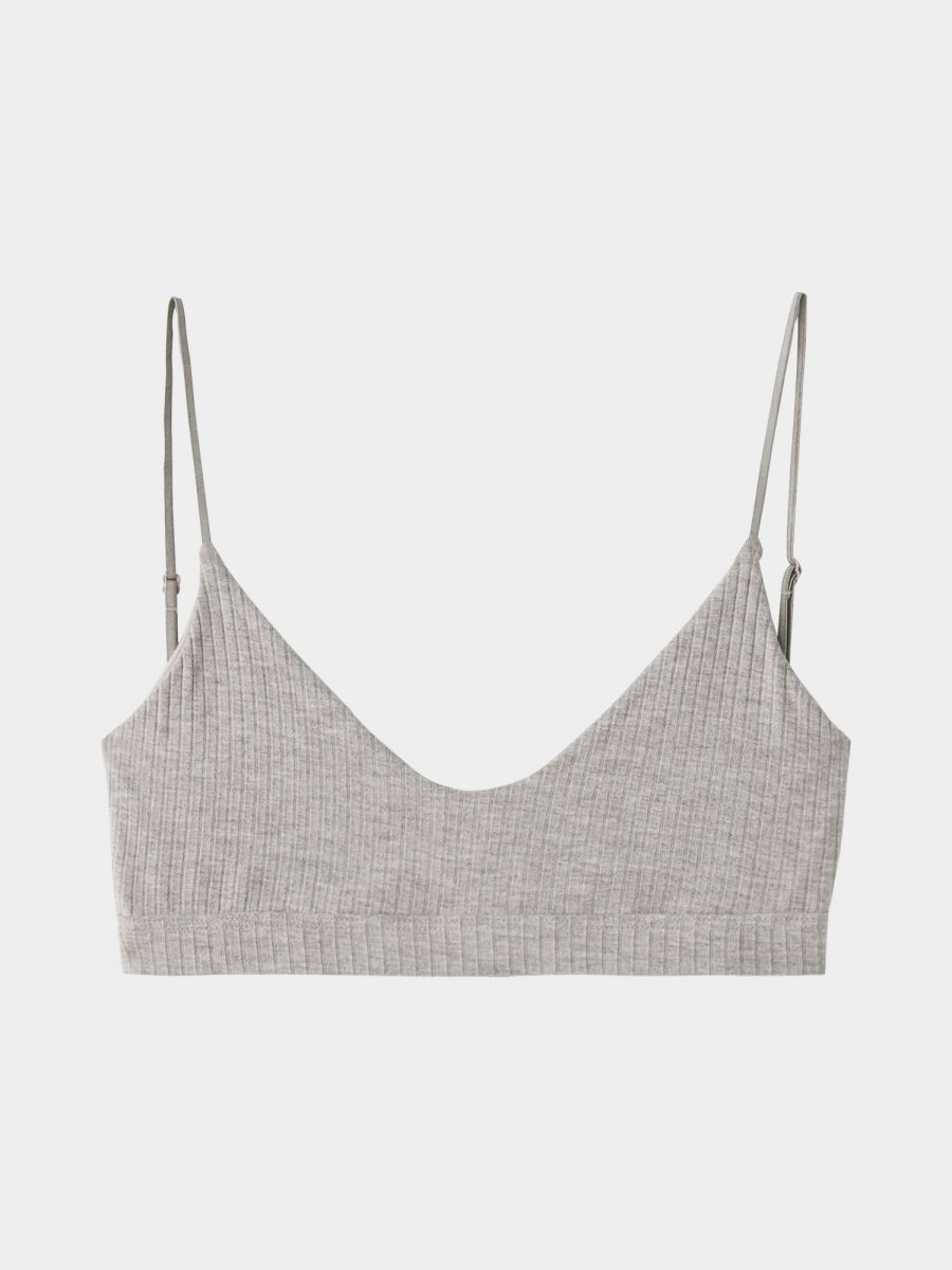 Soft Ribbed Bra
