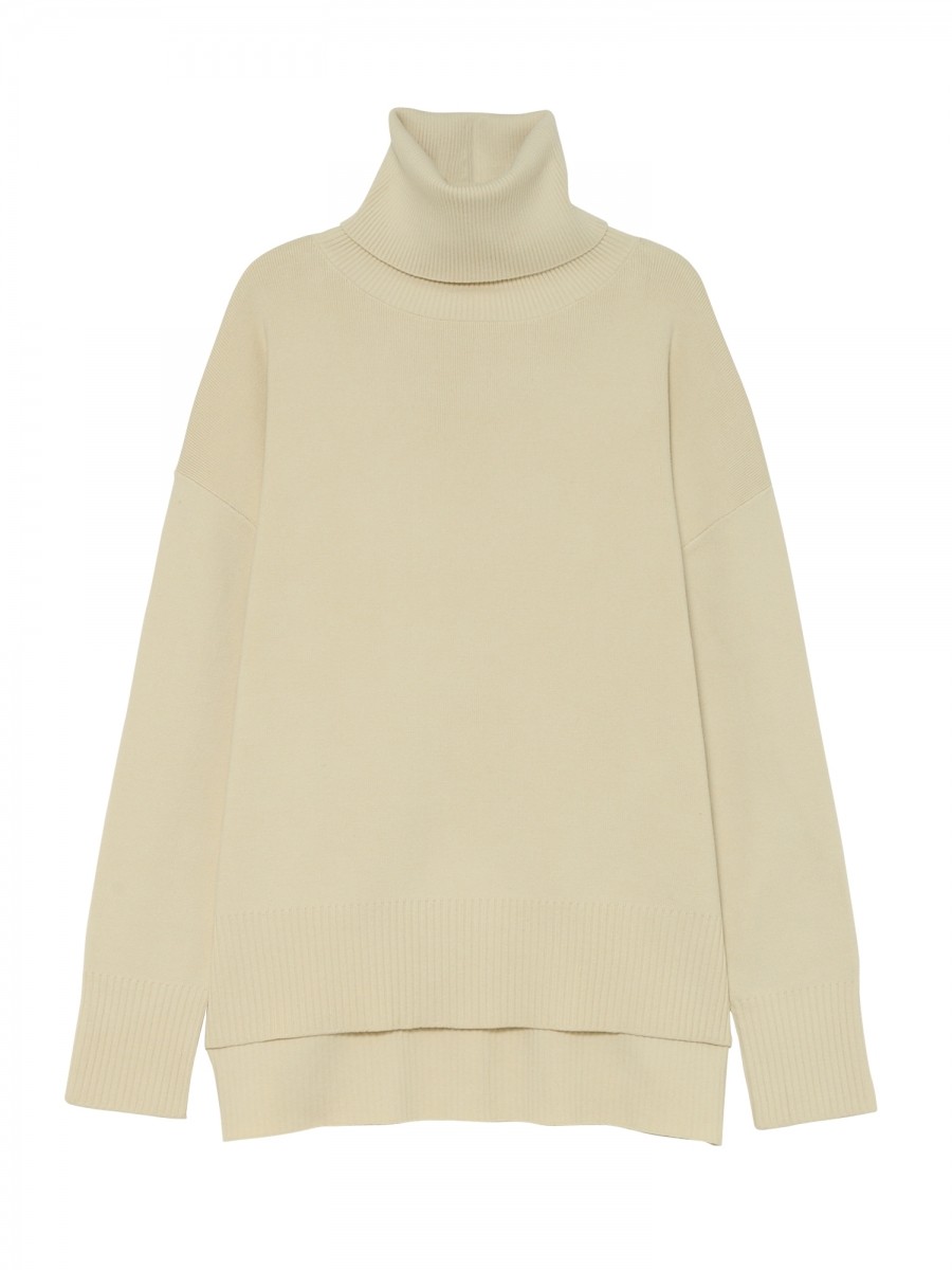 Simple Cotton Knit Tops