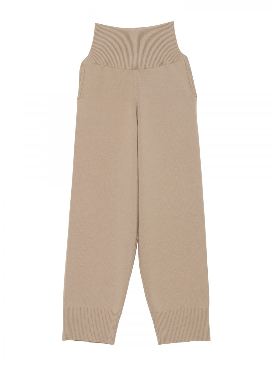 Simple Cotton Knit Pants