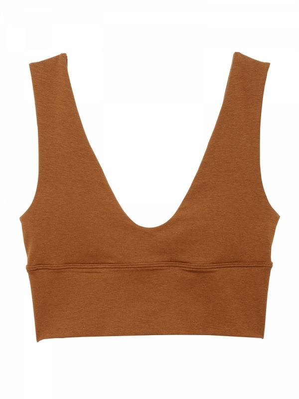 Solid Tank Top Bra