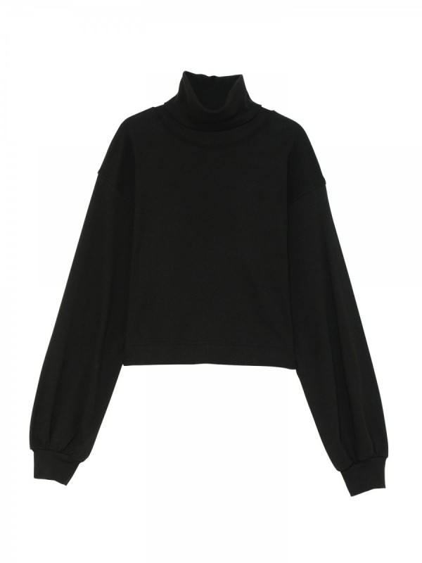 Cotton Turtleneck Tops