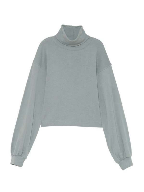 Cotton Turtleneck Tops