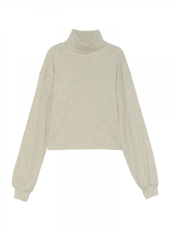 Cotton Turtleneck Tops