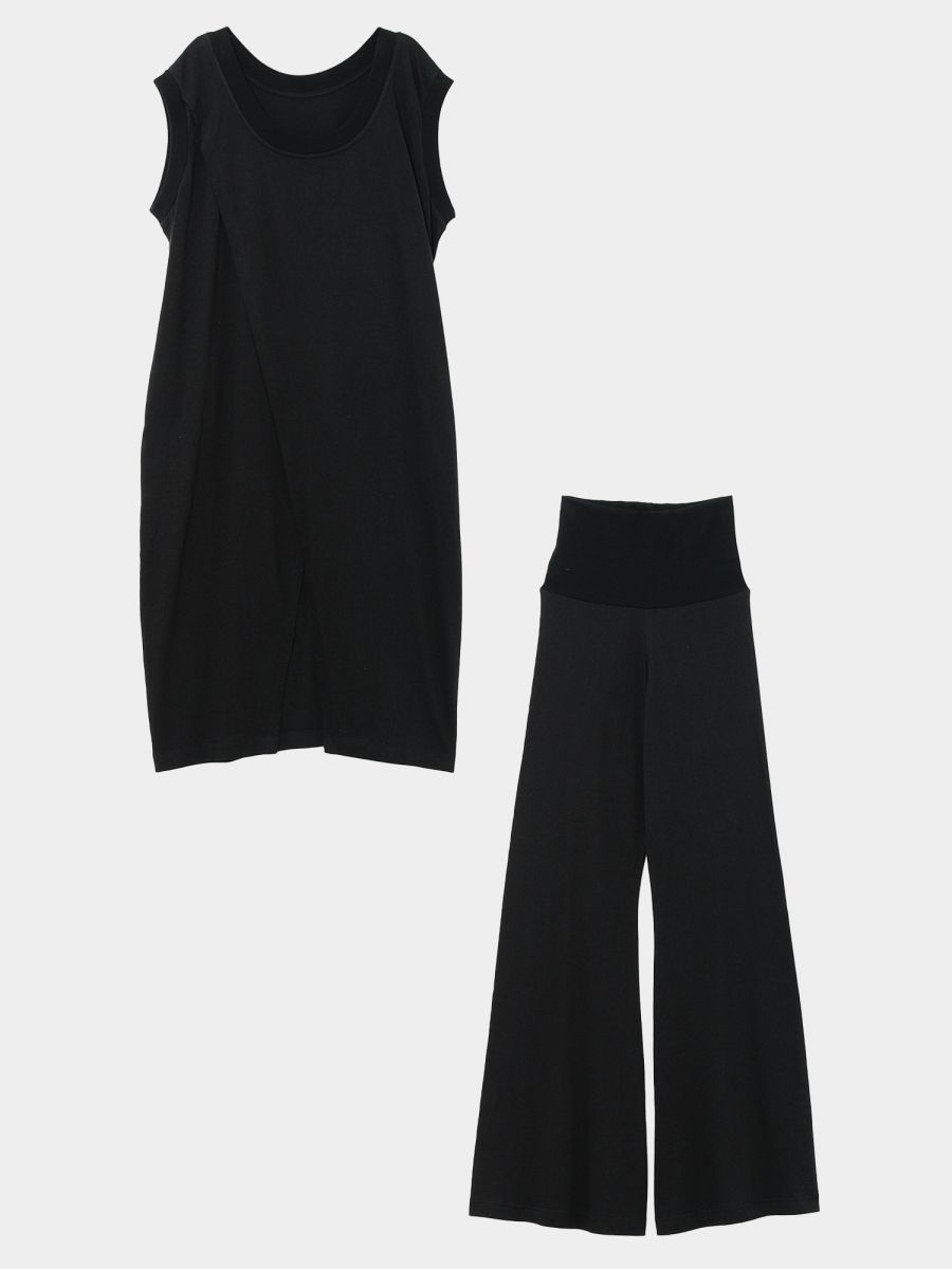 Oversized Back Slit Set Up