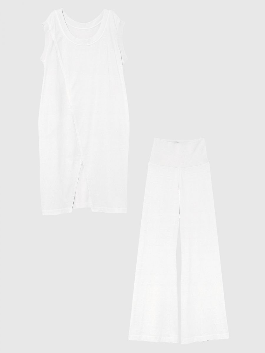 Oversized Back Slit Set Up