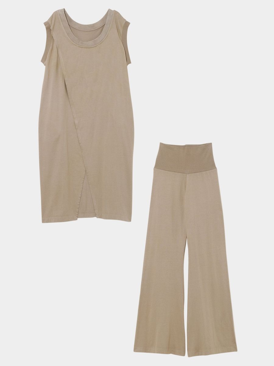 Oversized Back Slit Set Up