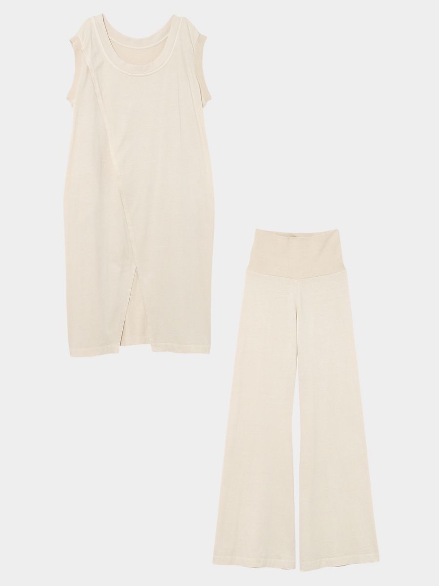 Oversized Back Slit Set Up