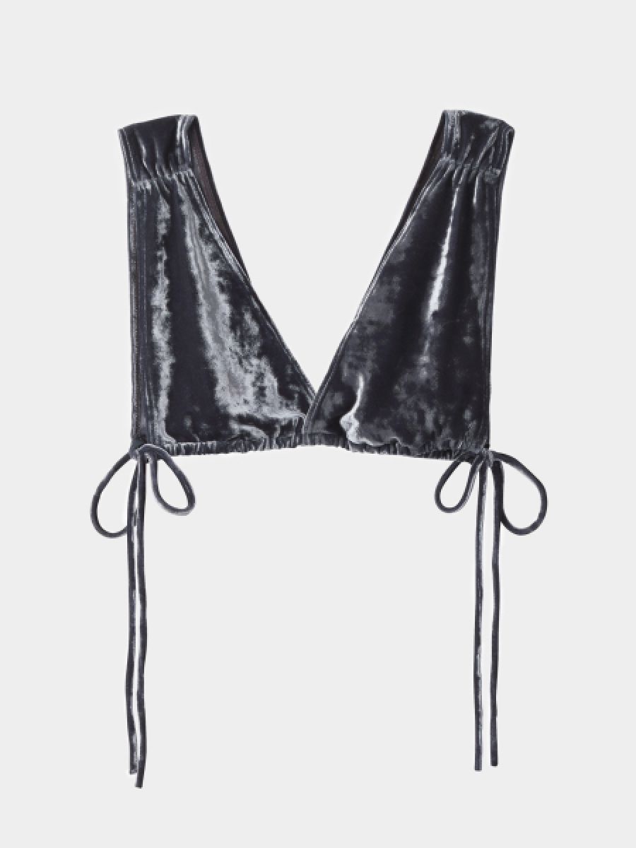 Gather Velor Bra