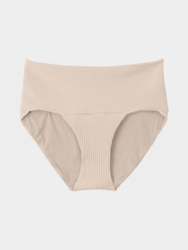 Ribbed Square Shorts