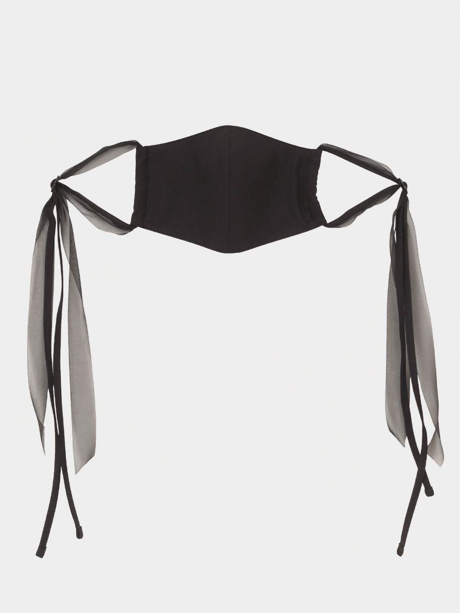 Simple Long Ribbon Mask