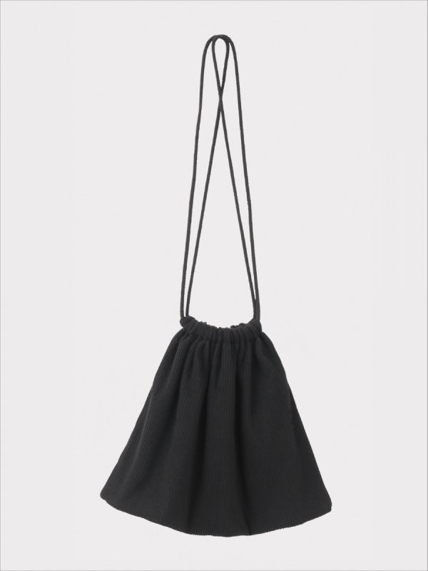 Ribbed Drawstring bag